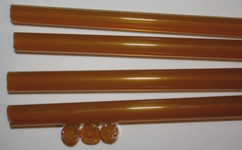 Rods..59-Goldenrod Translucent..8-10mm